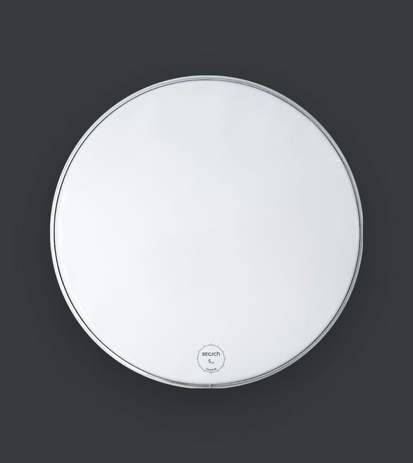 Search S10 solid white drumhead